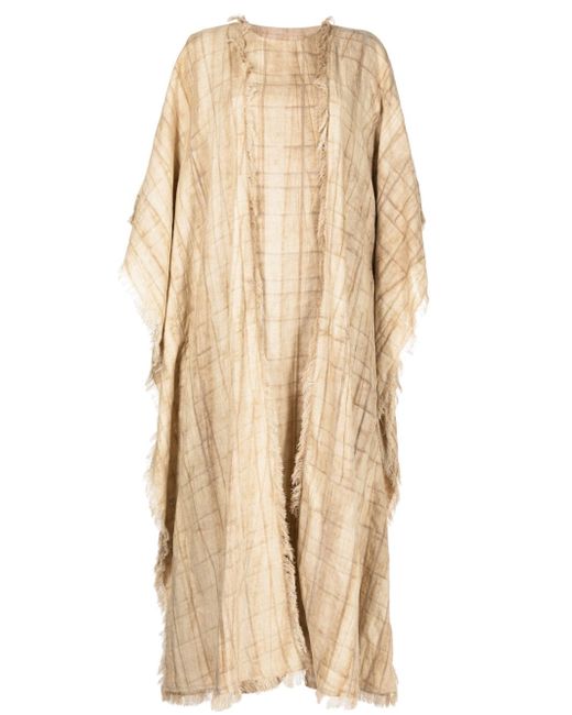 Bambah linen two-piece kaftan dress