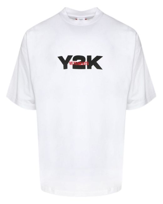 Vetements Y2K-print T-shirt
