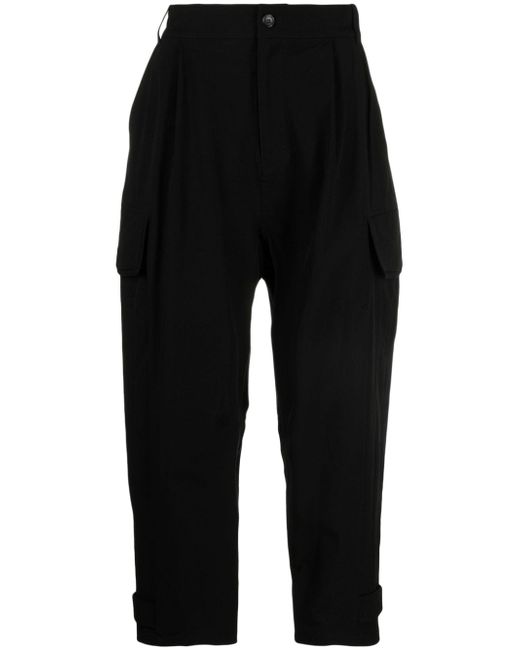 Songzio tapered-leg pleated trousers