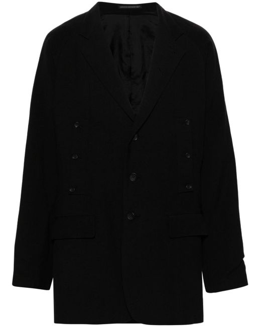 Yohji Yamamoto single-breasted coat