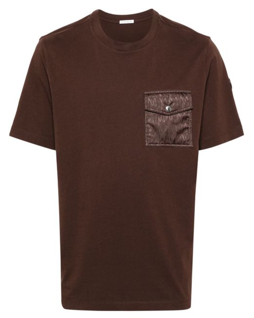 Moncler logo-patch cotton T-shirt