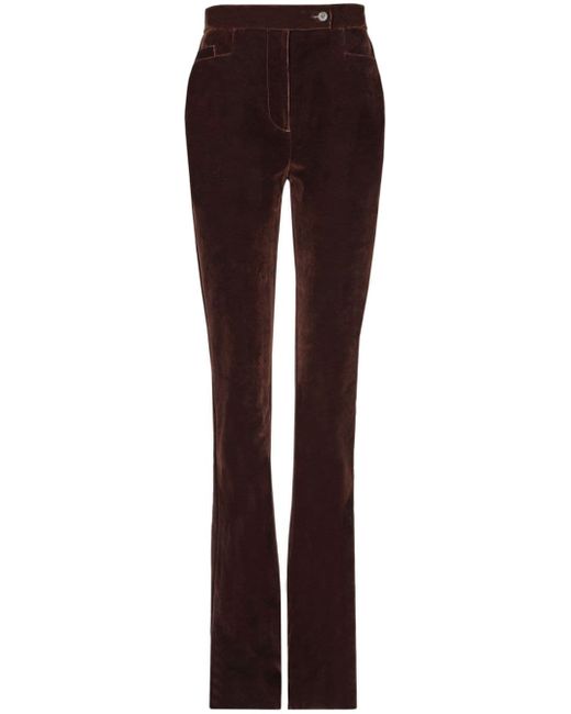 Ferragamo high-waisted slim-cut trousers