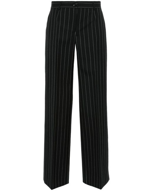Dolce & Gabbana pinstriped straight-leg trousers