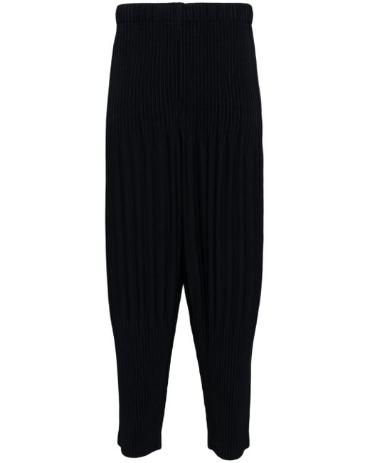 Homme Pliss Issey Miyake pleated tapered trousers