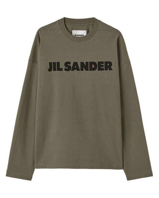 Jil Sander logo-print T-shirt
