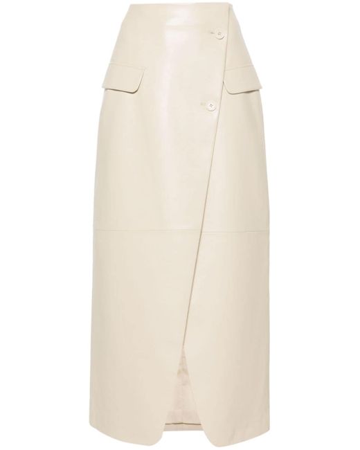 The Frankie Shop Nan A-line maxi skirt