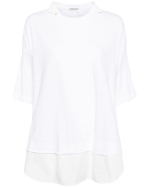 Undercover deconstructed layered T-shirt