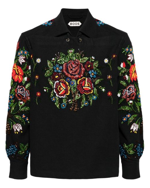 Bode Beaded Concord pullover shirt