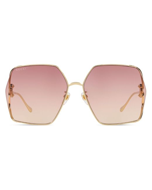 Gucci oversize square-frame sunglasses