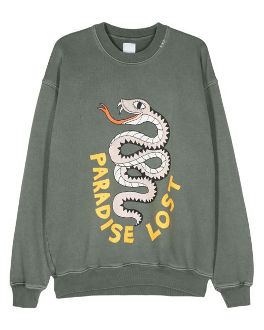 Alchemist snake-print sweatshirt