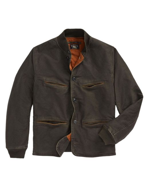 Ralph Lauren Rrl Morris cotton-blend bomber jacket