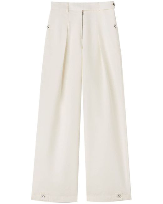 Jil Sander high-waist wide-leg trousers
