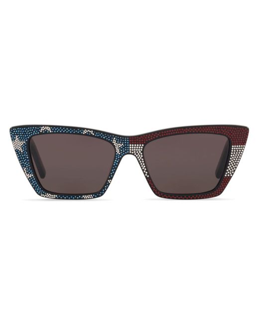 Saint Laurent embellished cat-eye sunglasses