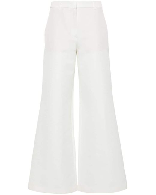 Moschino tailored wide-leg trousers