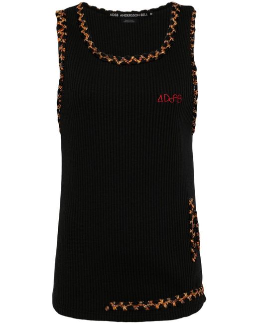 Andersson Bell ribbed-knit tank top