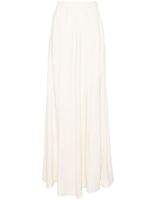 Viktor & Rolf mid-rise crepe palazzo trousers