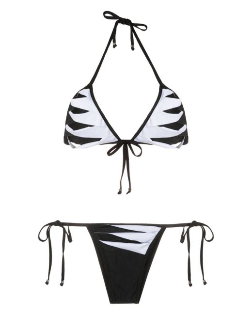Amir Slama cut-out triangle bikini