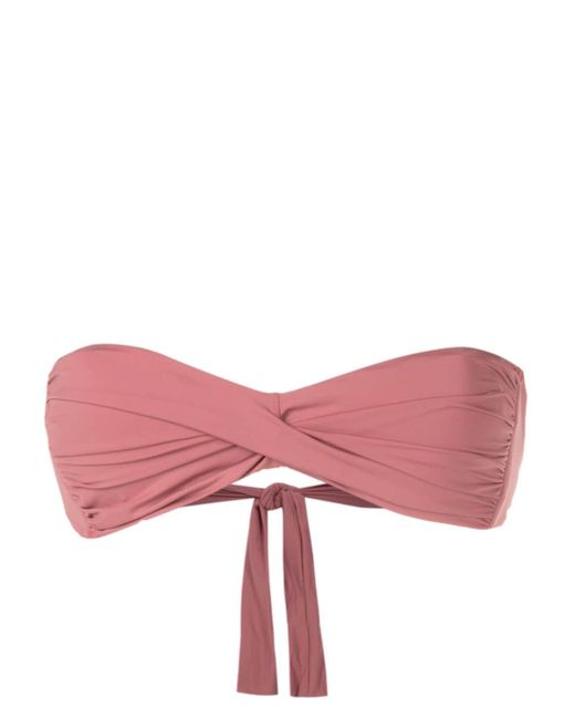 Amir Slama twist-detail bikini top
