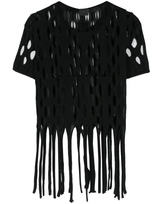Pinko cut-out knitted top