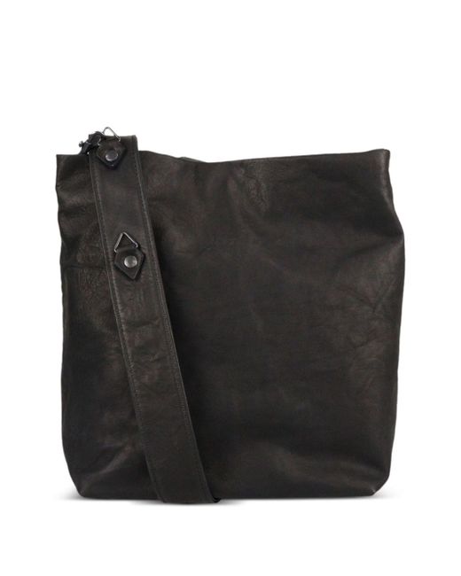 Yohji Yamamoto embellished leather shoulder bag