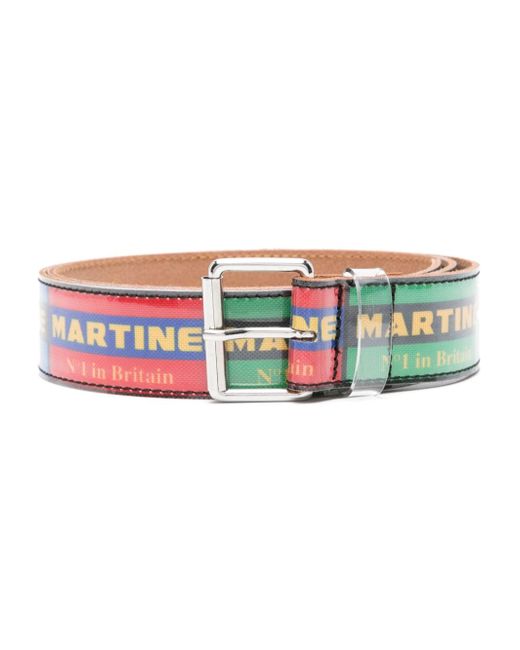 Martine Rose logo-print belt