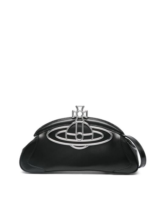 Vivienne Westwood Amber leather clutch bag
