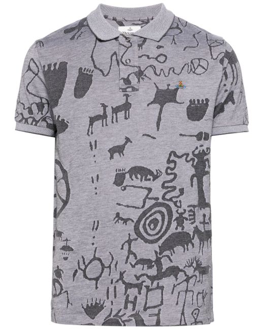 Vivienne Westwood graphic-print polo shirt