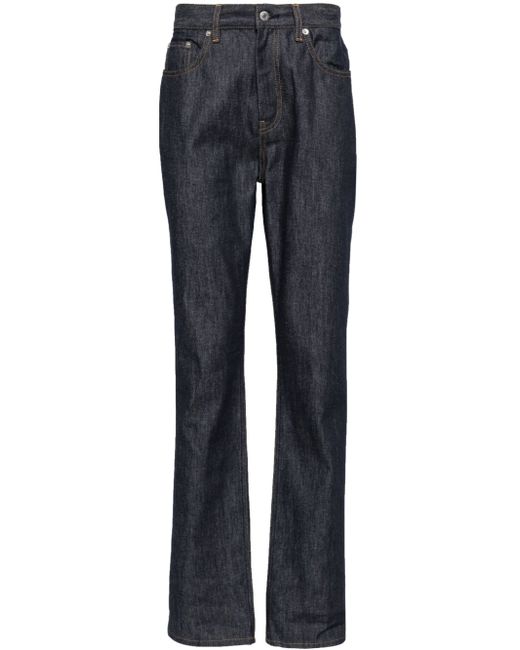 Helmut Lang high-rise straight-leg jeans