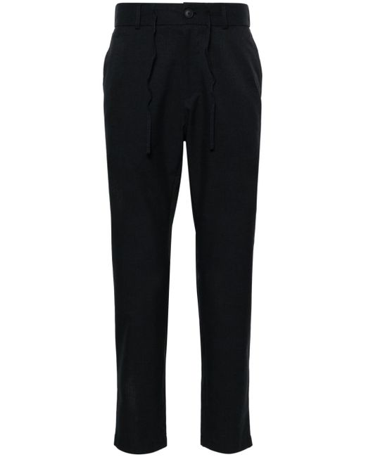 Boss mid-rise slim-fit trousers