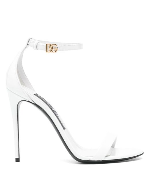 Dolce & Gabbana 100mm leather sandals