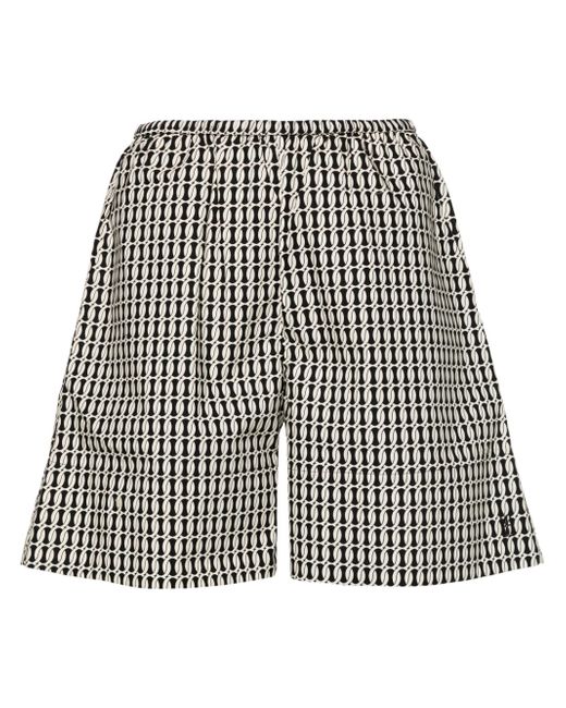 By Malene Birger Siona graphic-print shorts