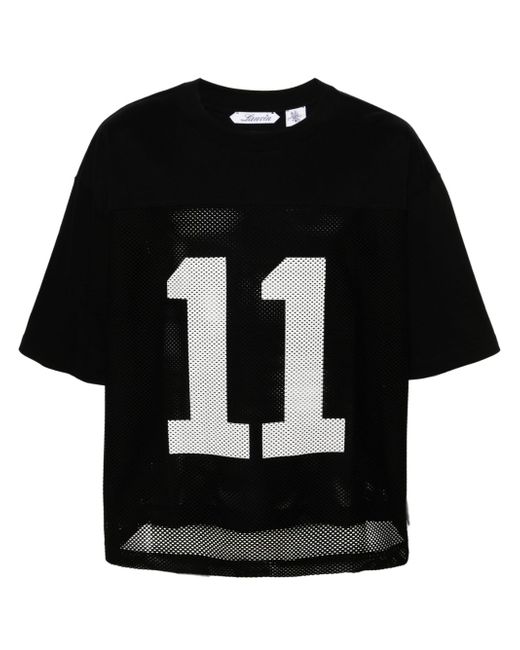 Lanvin x Future number-print mesh-panel T-shirt