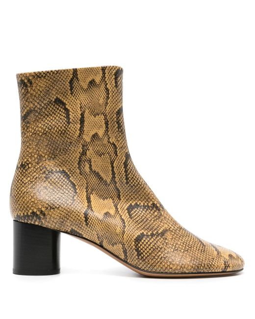 Isabel Marant Laeden 50mm leather ankle boots