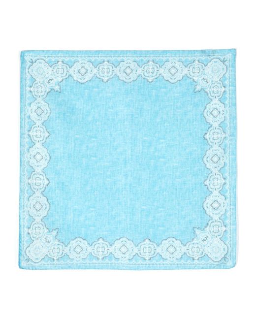 Lady Anne abstract-print handkerchief