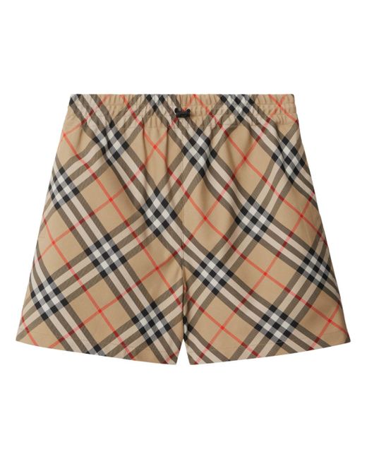 Burberry EKD Vintage Check-print shorts