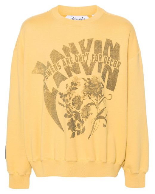 Lanvin x Future logo-print sweatshirt