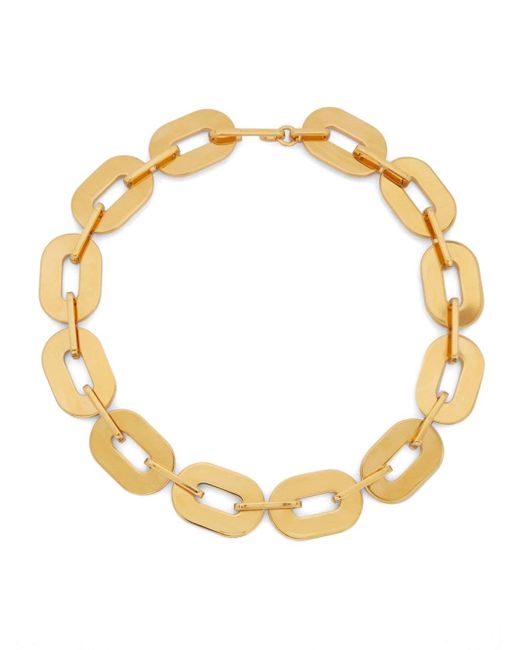 Jil Sander chain choker necklace