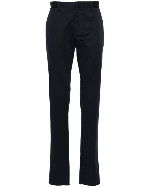 Z Zegna mid-rise twill chino trousers