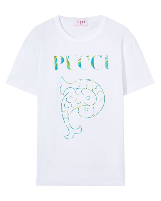 Pucci logo-print T-shirt
