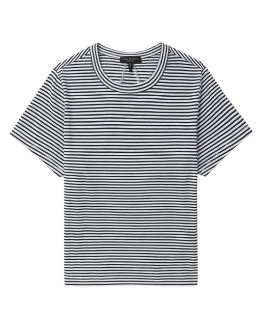 Rag & Bone Luca striped cotton T-shirt