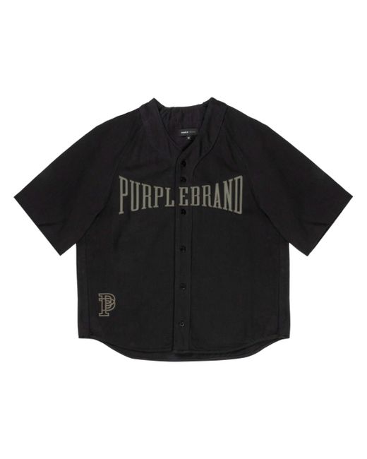 Purple Brand logo-print shirt