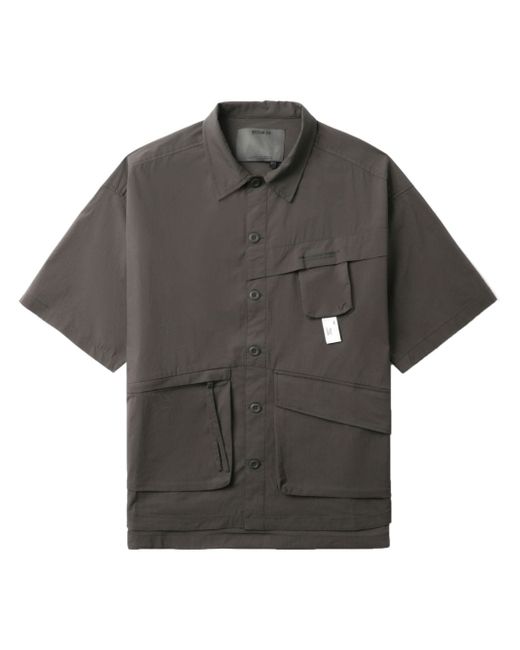 Musium Div. patch pocket cotton-blend shirt