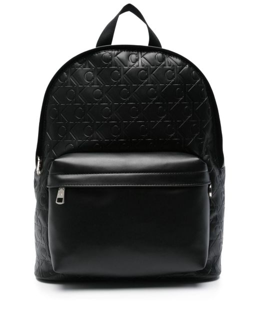 Calvin Klein Jeans monogram-embossed backpack