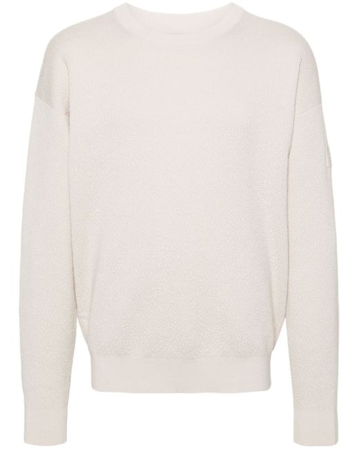 Calvin Klein patterned-jacquard jumper