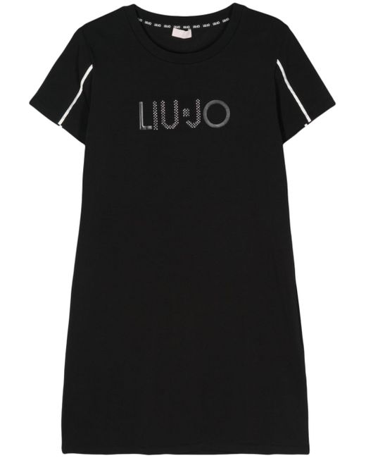Liu •Jo logo-print T-shirt dress