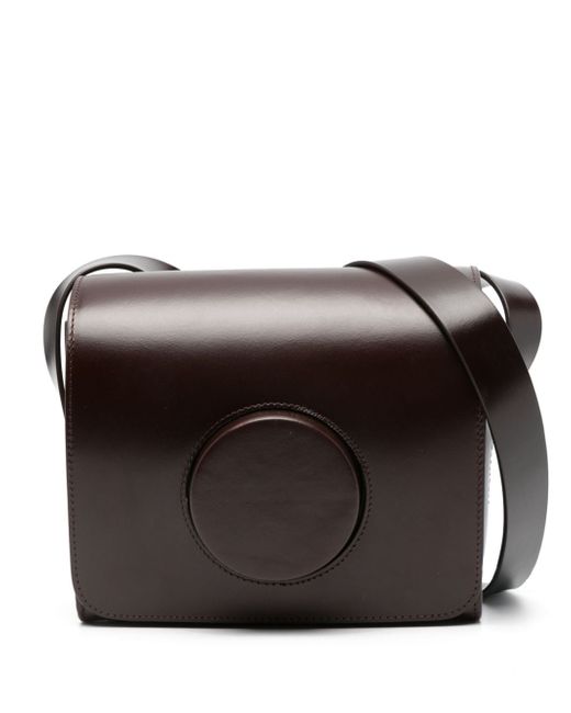 Lemaire Camera leather cross-body bag