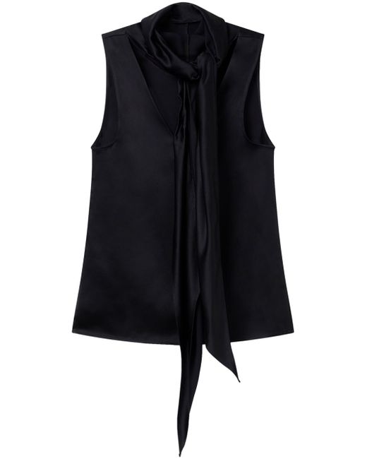 Stella McCartney scarf-collar sleeveless top