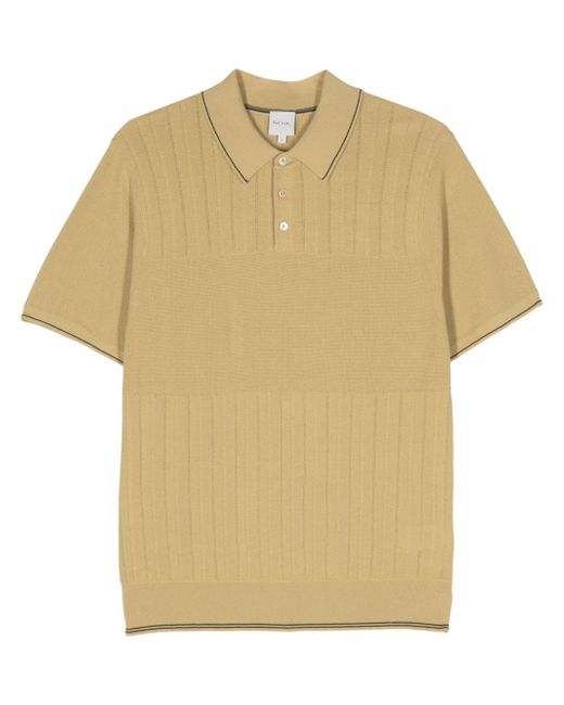 Paul Smith knitted cotton polo shirt