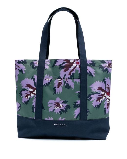 PS Paul Smith floral-print canvas tote bag