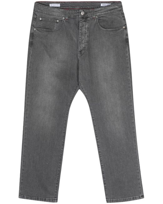 Manuel Ritz mid-rise straight-leg jeans
